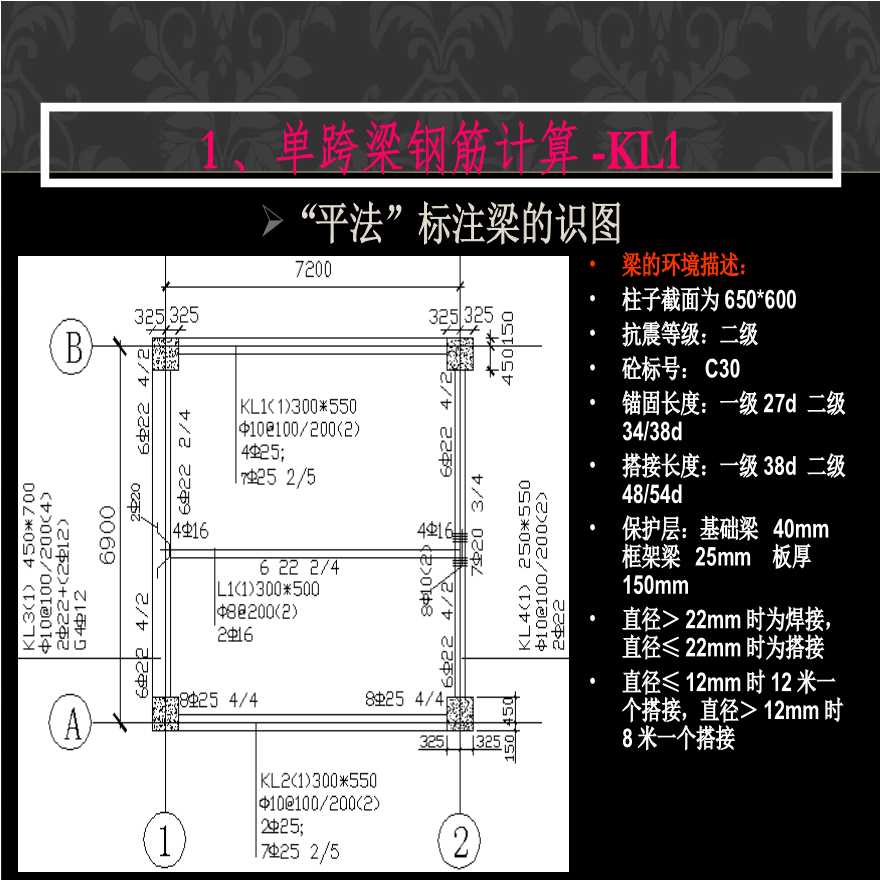 梁钢筋计算(识图，通筋，箍筋)-图二