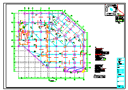 某地标准厂房建筑项目结构图_图1