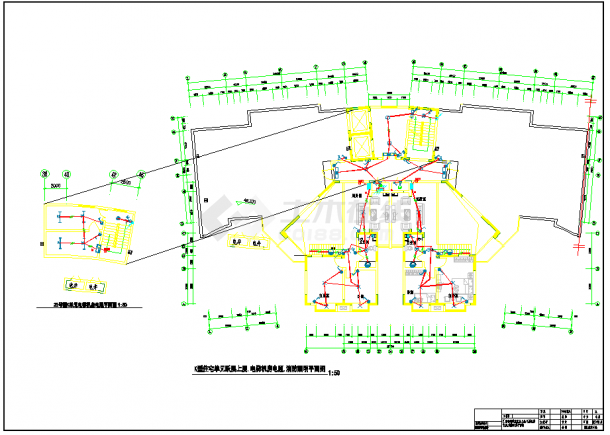 某地最新经典高层住宅强弱电施工图CAD图纸-图一