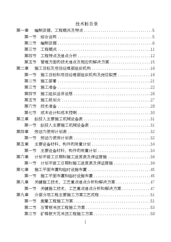 安福大厦西楼室内精装修工程标段-图一