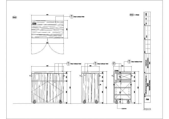 某火锅店设计详细构造完整施工CAD图纸_图1