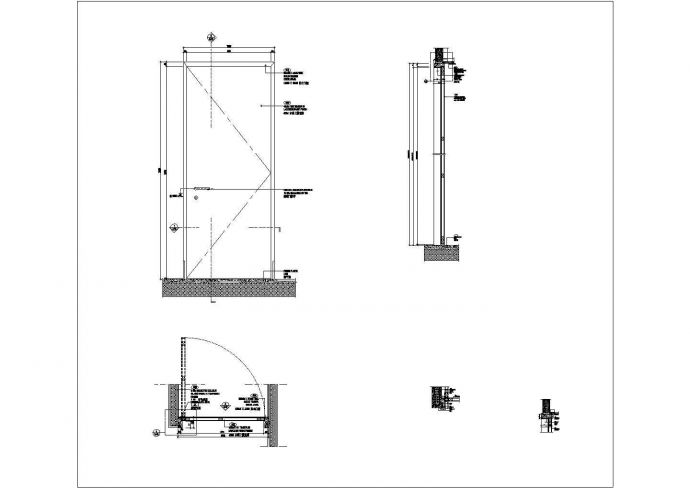 某五星级酒店中餐厅施工CAD构造详细完整图纸_图1