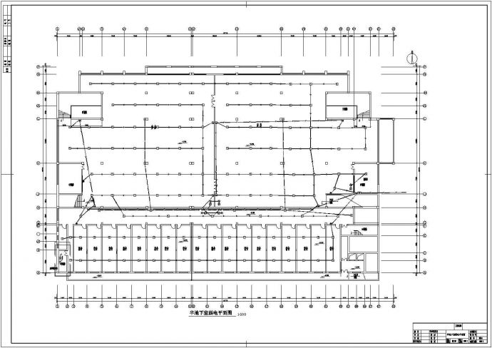 某大型餐厅配电设计cad全套电气施工图（含设计说明）_图1