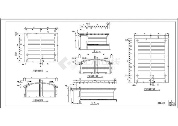 某八层异形柱框架结构住宅楼设计cad全套建筑施工图（含设计说明）-图一