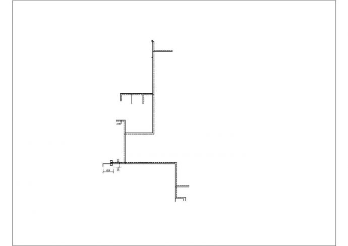 135方户型样板房给排水图纸_图1