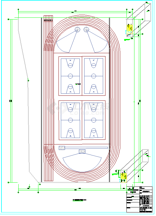 某地小学改扩建项目地下室暖通施工图CAD图纸-图一