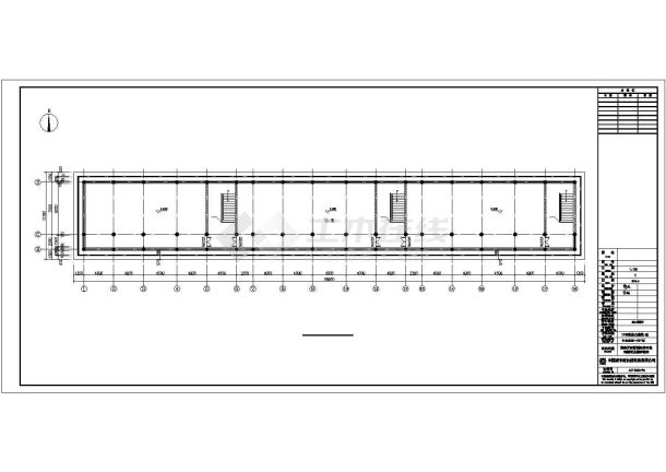 仿古建筑商业街结构施工图(含模型计算书)-图二