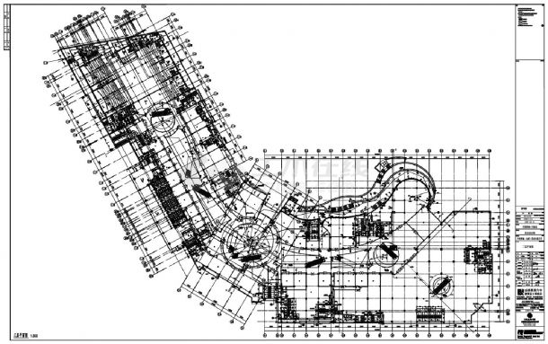 华润置地·万象城商业综合楼平面图CAD图.dwg-图一