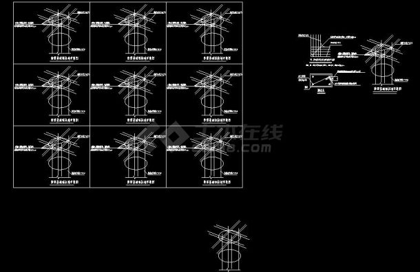 防雷个种大样图-防雷接地-图一