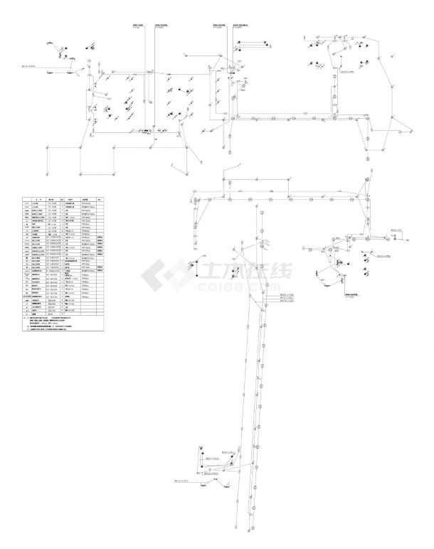 江苏某五星级酒店及办公楼电气图-(裙房照明平面图)CAD图.dwg-图二