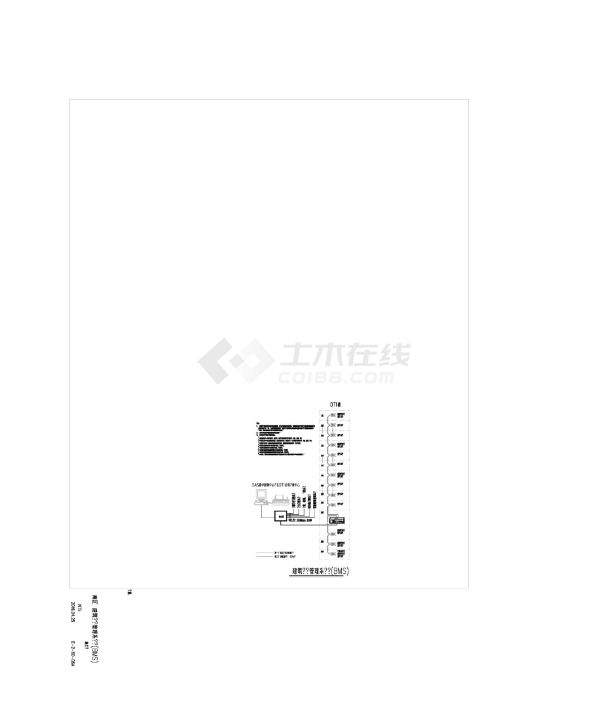 OT1塔楼建筑设备管理系统图(BMS)-图一