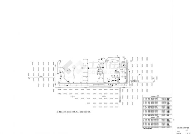E-1-21-416 北区4号楼十六层照明平面CAD图.dwg-图一