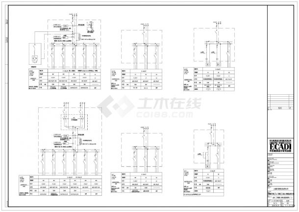 E-1-12-301～304 北区3号楼电力配电箱系统CAD图.dwg-图二