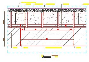 防火玻璃挡烟垂壁节点CAD