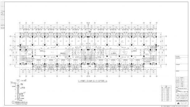 13层员工宿舍建筑设计施工图-图二