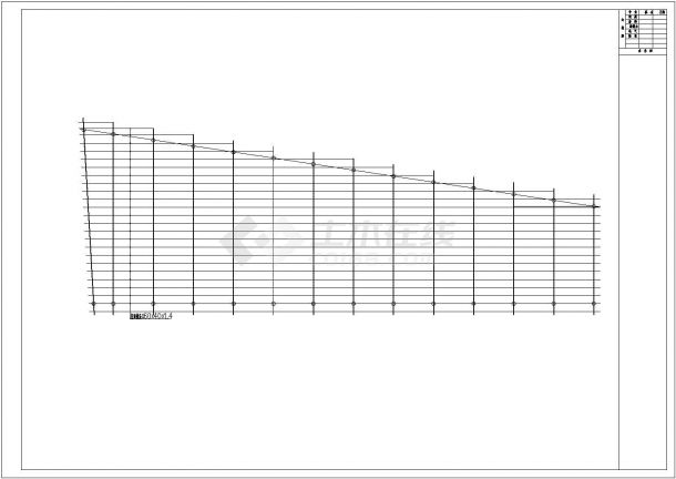 华西地区 蔬菜产业配套设施建设项目冷库钢架棚单体结构施工图-图二