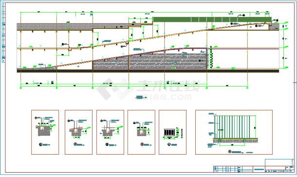 车库坡道大样CAD版本超全实用-图二