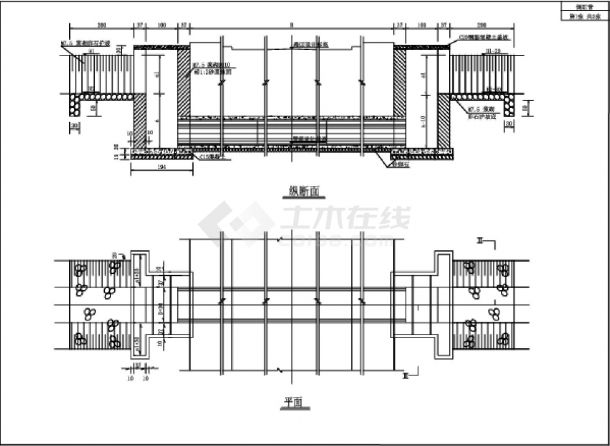 马厂“775”项目B线道路工程-倒虹管设计CAD图.dwg-图一