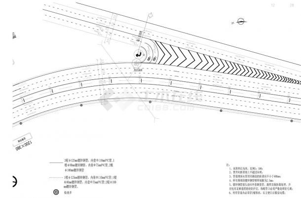03龙青环线交通平面（湖山路改2020-5-9）CAD-图一