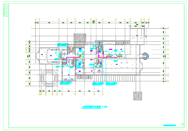 某别墅会所地源热泵+泳池施工图，CAD2010，T8_图1