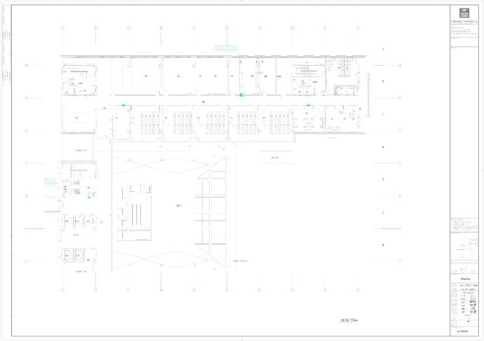 白定医院2层智能照明平面图CAD_图1
