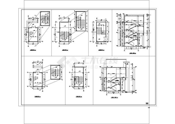 2层农贸综合市场建筑设计施工图-图一