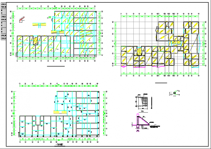 某框混住宅结构施工设计CAD方案图_图1