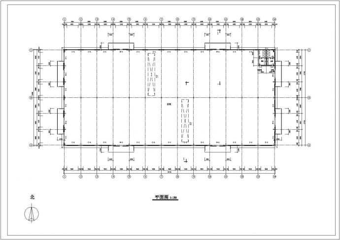 某地生产车间建筑施工图（含设计说明）_图1
