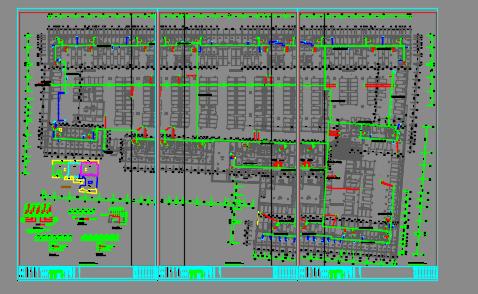 乌兰浩特市吉庆片区棚户区改造（吉庆小区住宅组团）工程全套CAD图-地下室电气图_图1