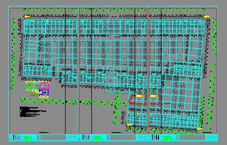 乌兰浩特市吉庆片区棚户区改造（吉庆小区住宅组团）工程全套CAD图-地下室电气图-图二
