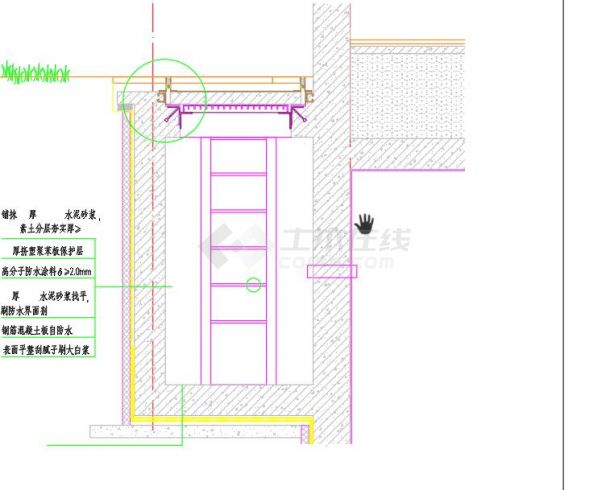 某地新建实验中学工程地下室部分--建筑专业-图二