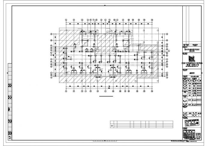 盛雅园住宅楼结构施工CAD图_图1