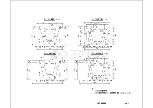 箱梁一般构造设计详图-图一