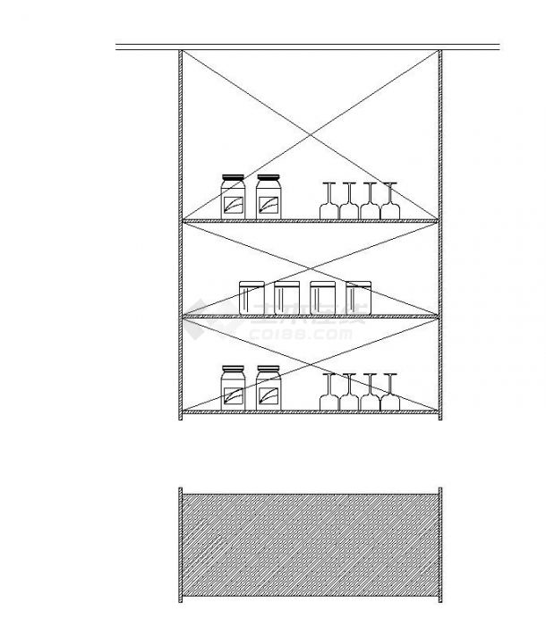 餐厅阳角收口及厨房置物架-图二