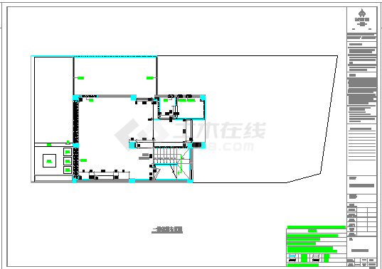 永州某城市花園一樓詳細建築施工圖