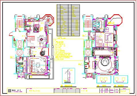 某项目A-2墅型室CAD图-图一
