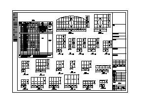  Construction drawing of a European style villa on the fourth floor - Figure 1
