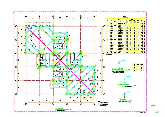 三十二层结构布置图GGS-33(修1).dwg_图1