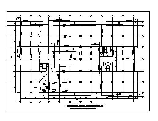 全套国外高层办公楼结构施工CAD图