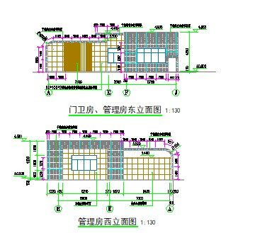 白锦公交始末站建设工程--幕墙设计-图一