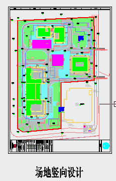 海绵城市CAD设计图-图一