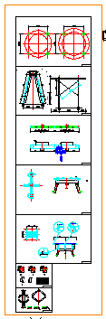 小型顶管行车梁结构制作图-图一