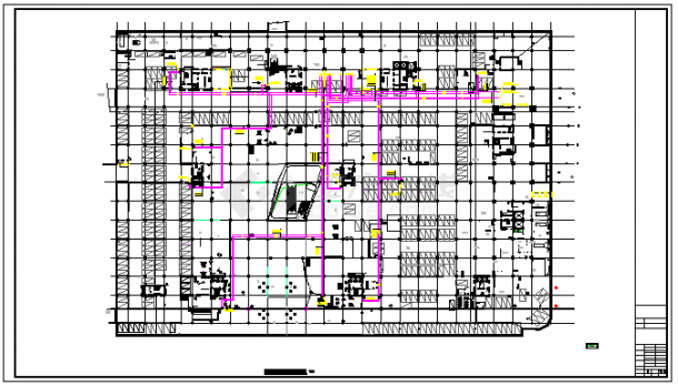 成都大型综合性购物中心空调通风设计施工图纸（含设计说明）-图一