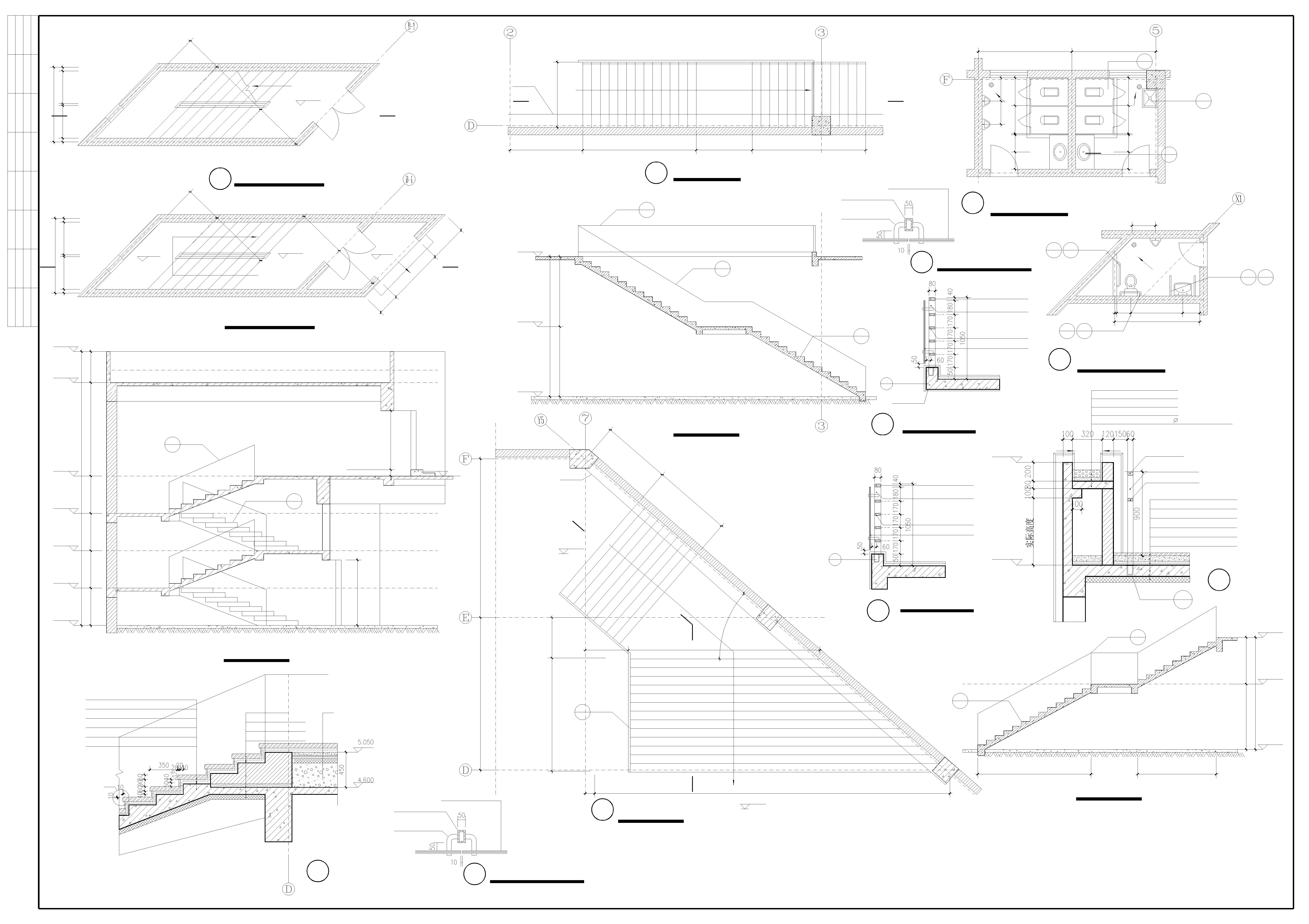 2层博物馆建筑设计施工图
