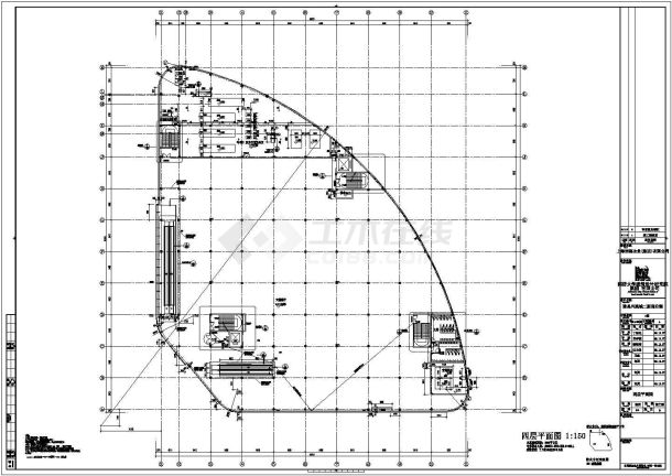 南昌凤凰城商业街A楼CAD大样构造节点图-图二