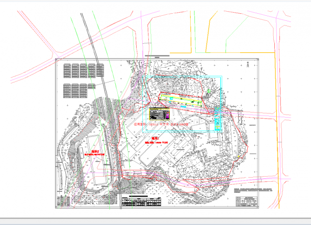 某地陶瓷厂产业园二期II区建设项目CAD图纸-图一