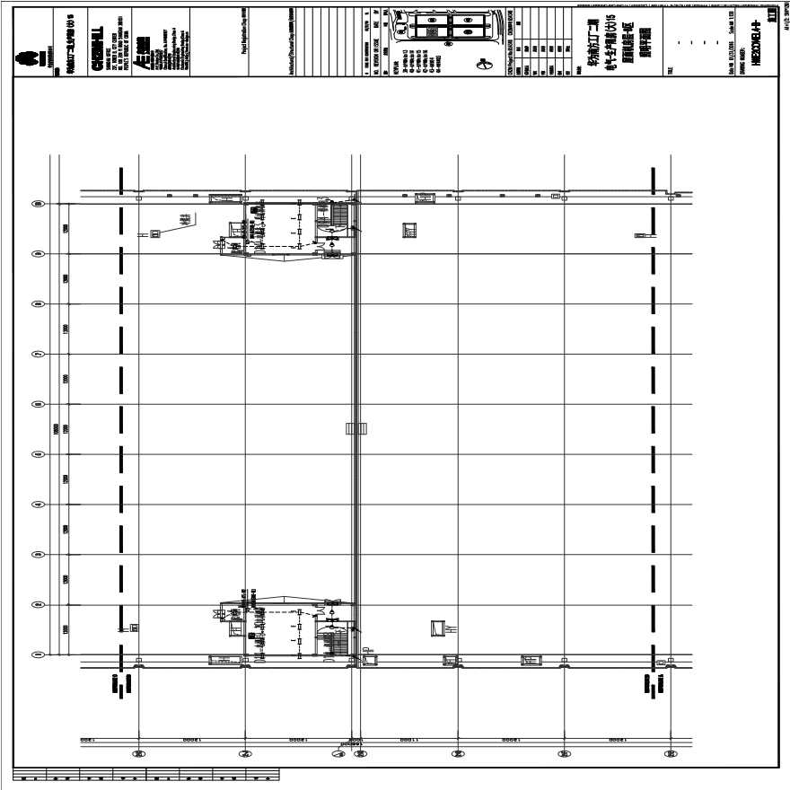 HWE2CD14EL4-B-电气-生产用房(大)15屋面机房层-B区照明平面图.PDF-图一