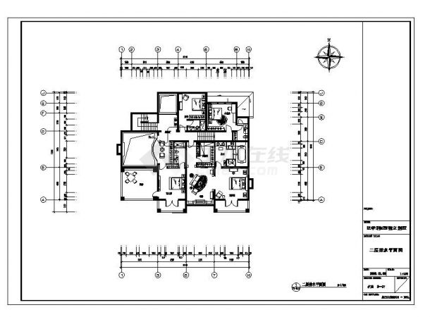 某别墅装饰阶段给排水施工图-图二