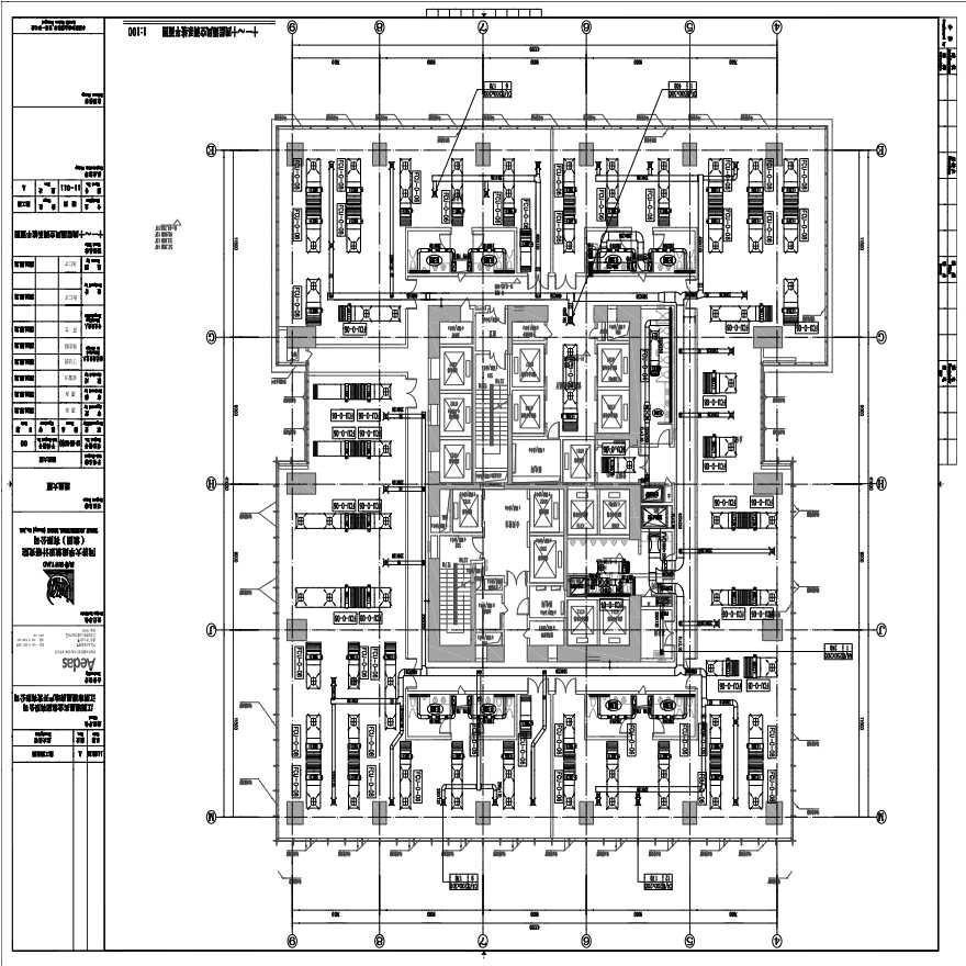 M-11-011_十一~十四层通风空调系统平面图.pdf-图一