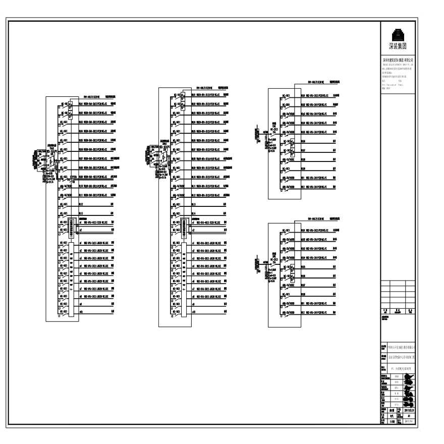 DS1304 15、30层配电系统图-图一